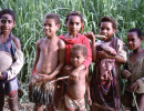 42 Group of Small Children on the side of the Road 800
