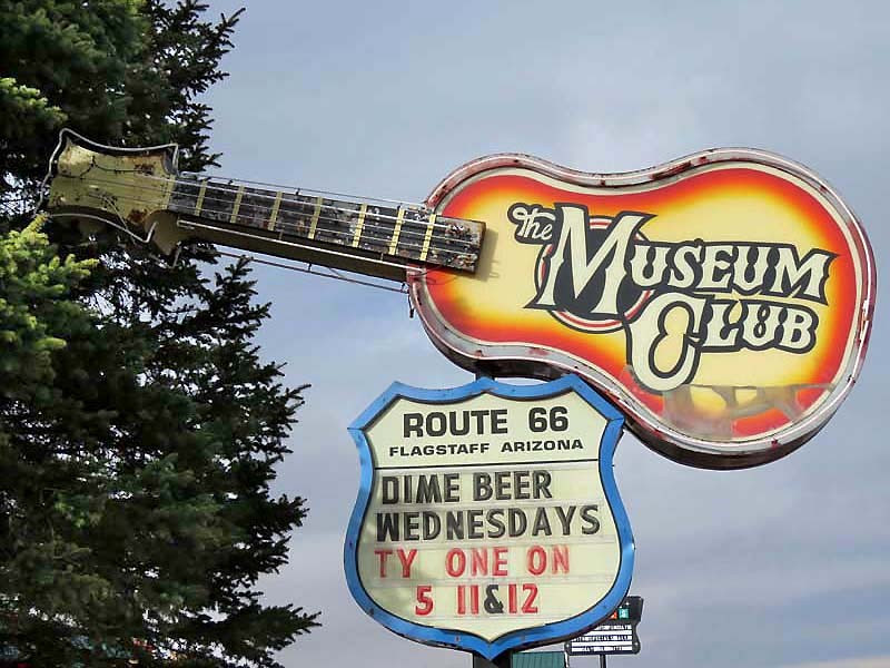 60. Route 66 Museum Club  sign 800