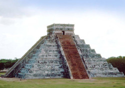 17 restored maya pyramid in tulum  mexico