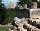 5 steps of mayan pyramid at tulum