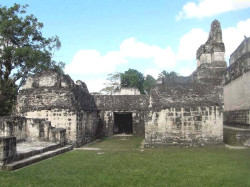 43 back courtyard of the main acropolis in tikal